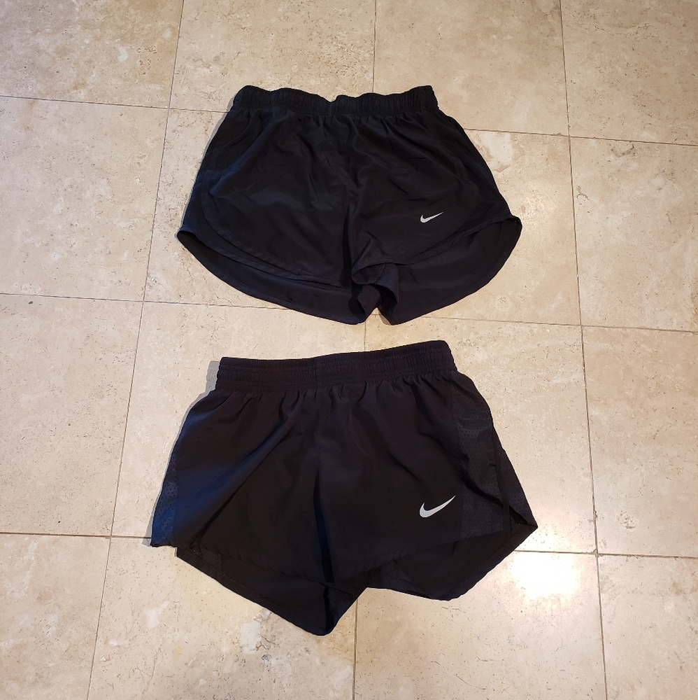 Nike Running Shorts (2) Black - Small